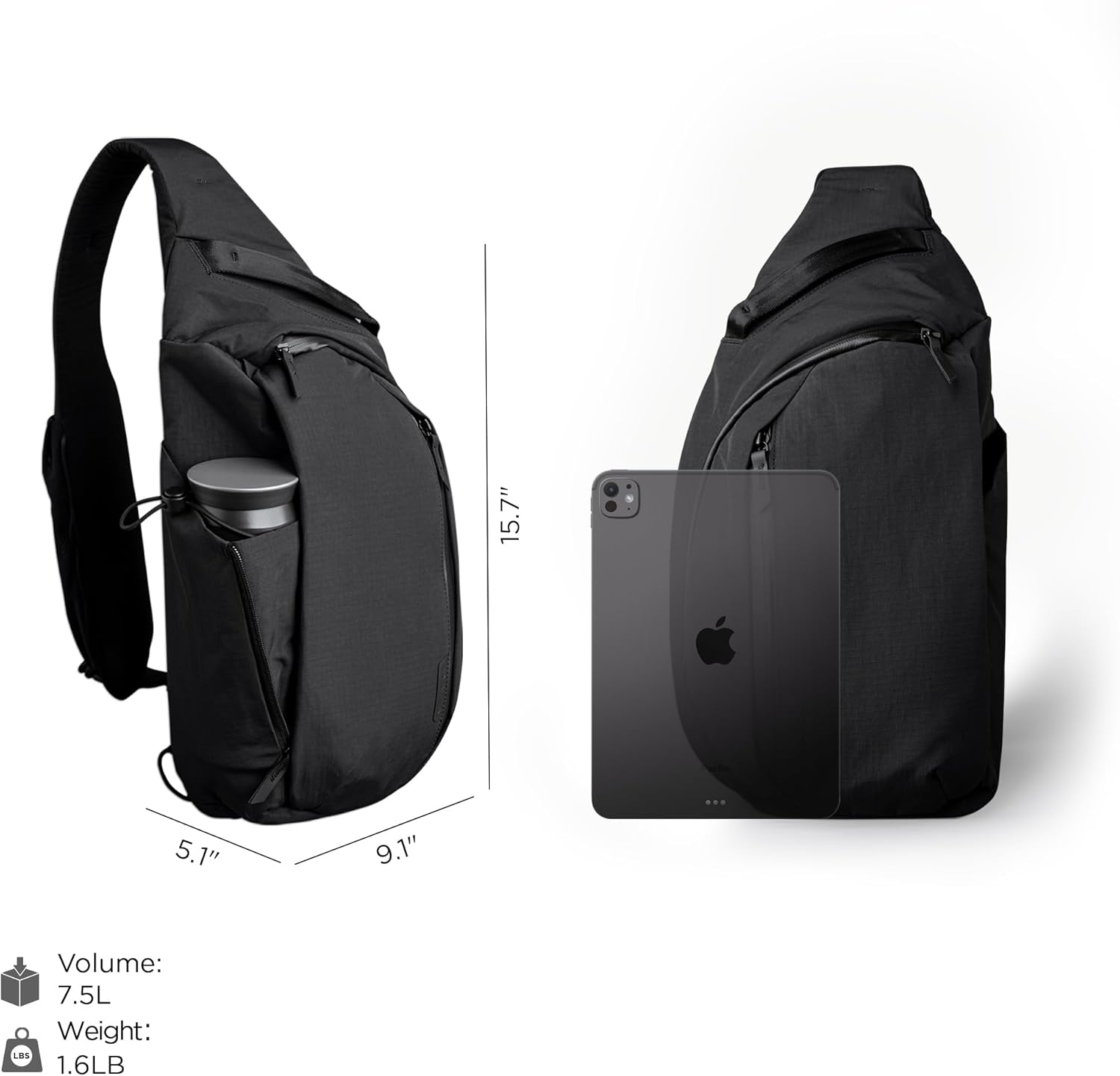 Metro Crossbody Left Shoulder  – Sling Backpack Shoulder Bewertung und Preis
