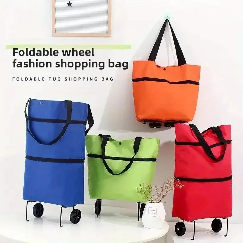 1pc Portable Shopping Cart wit – Foldable Backpack Small Bewertung und Preis