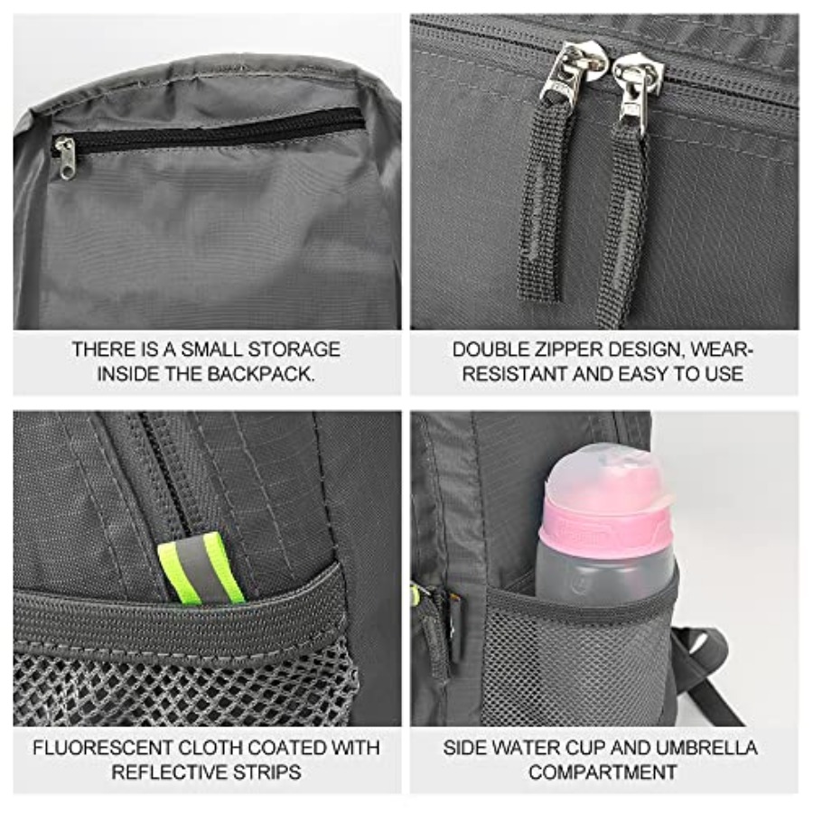 INOXTO 20L Lightweight Hiking  – Foldable Backpack Small Bewertung und Preis