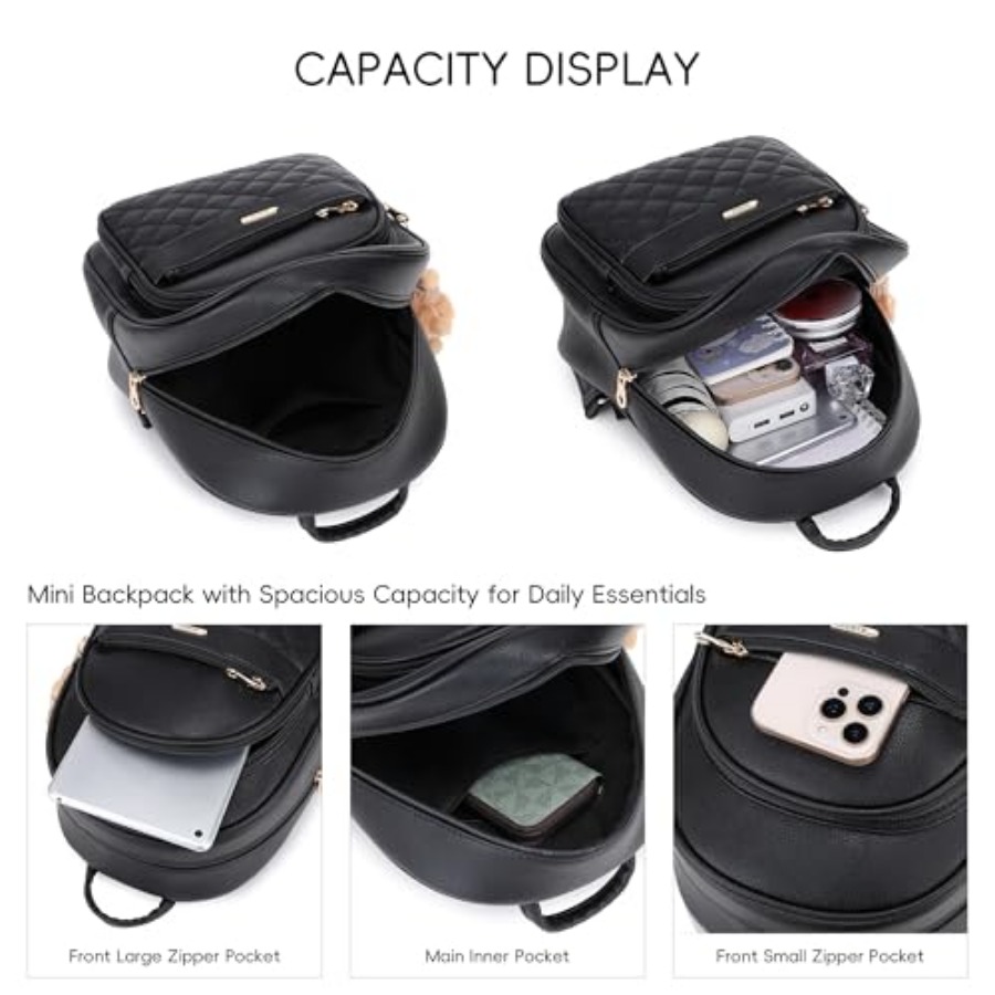Mini Leather Backpack Purse fo – Mini Backpack Purse Bewertung und Preis
