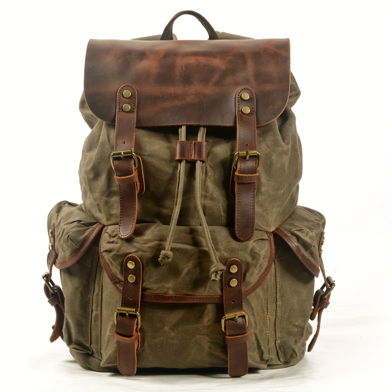 Vintage Men'S Leather Backpack – Leather Backpack Vintage Bewertung und Preis