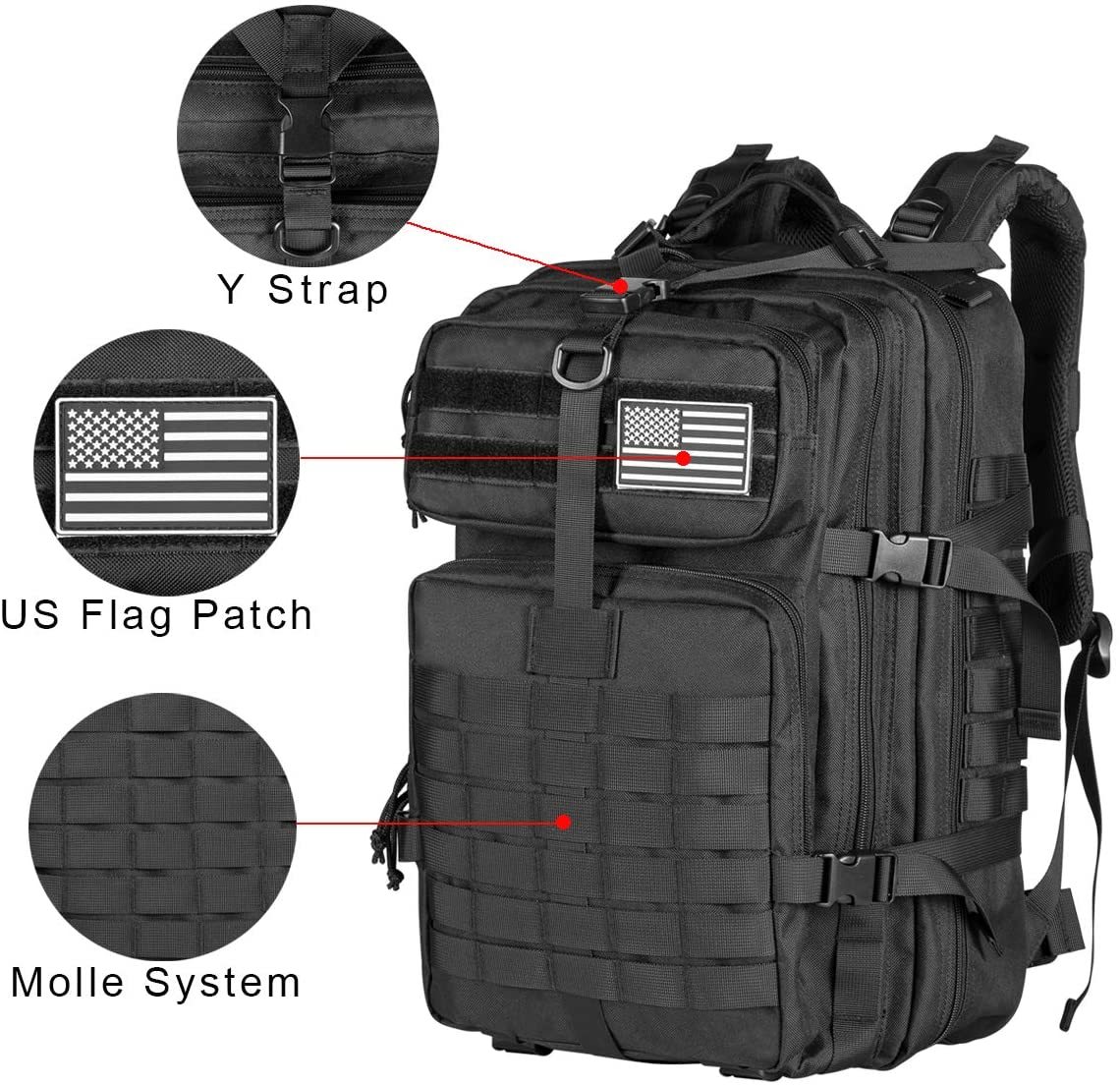AA 60L Army Military Tactical  – Urban Backpack Tactical Bewertung und Preis
