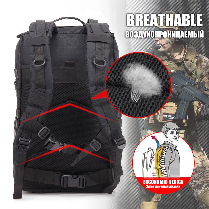 AA 60L Army Military Tactical  – Urban Backpack Tactical Bewertung und Preis