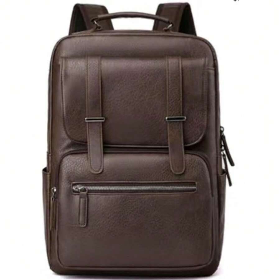 PU Leather Backpack For Men An – Leather Backpack Vintage Bewertung und Preis