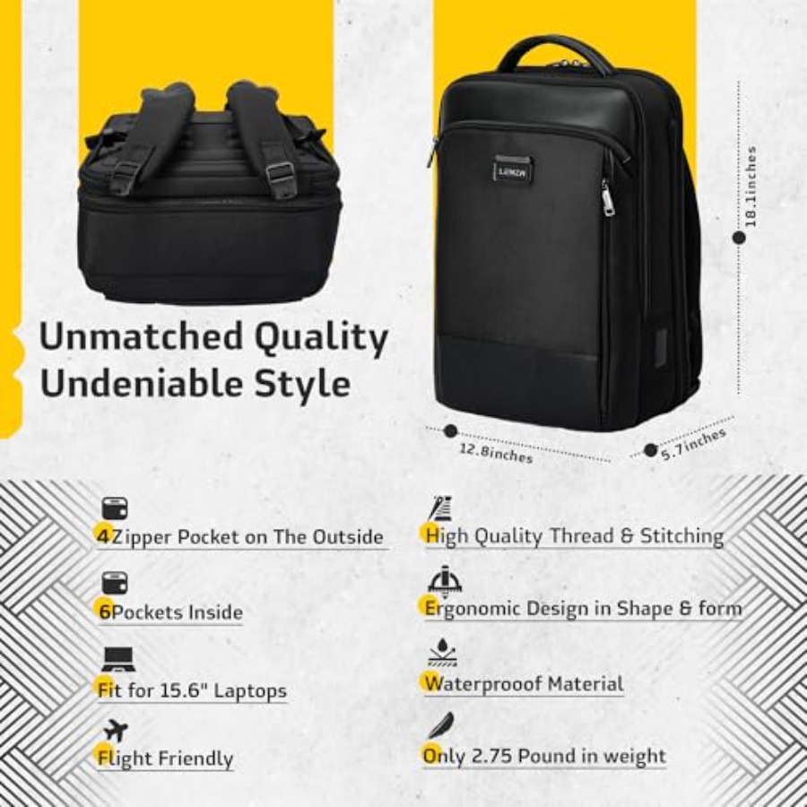 Laptop Business Backpack for M – Travel Backpack Anti Theft Bewertung und Preis