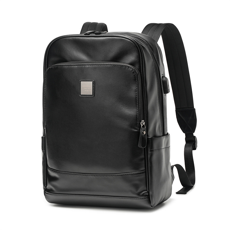 Man's PU Leather Backpack Exec – Leather Backpack Vintage Bewertung und Preis
