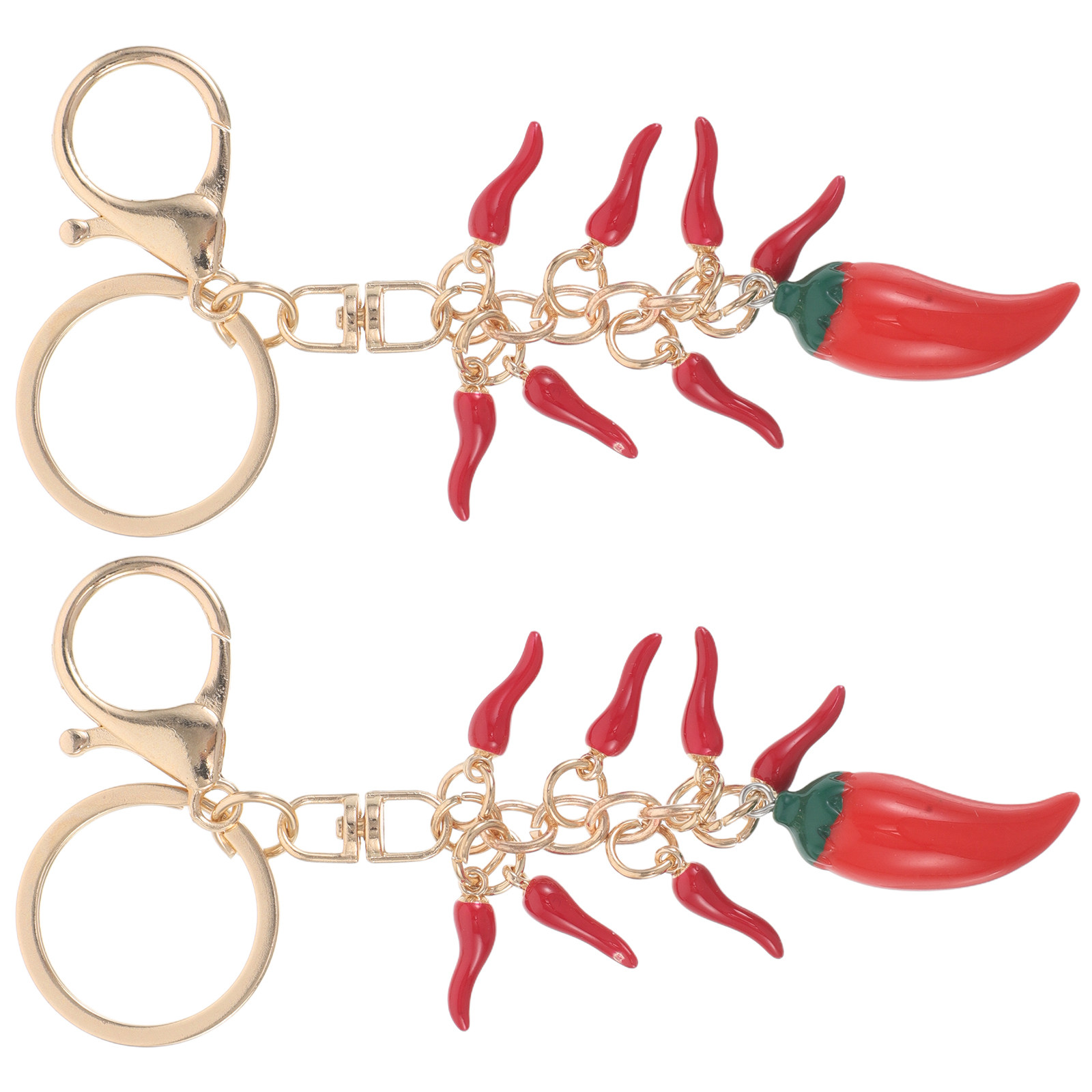 2Pcs Chili Pepper Keychain Red – Mini Backpack Purse Bewertung und Preis