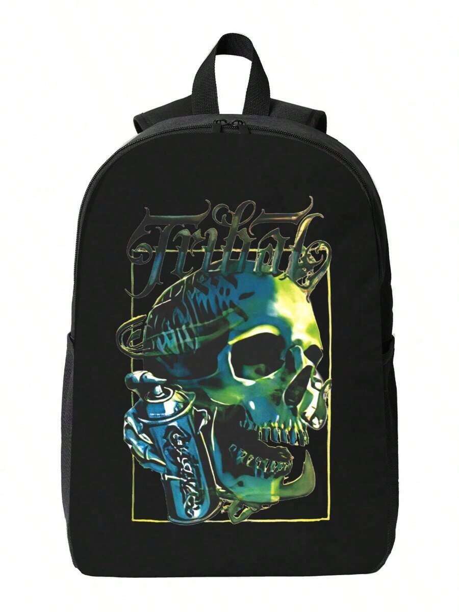 Graffiti Skull Waterproof Back – Travel Backpack Anti Theft Bewertung und Preis