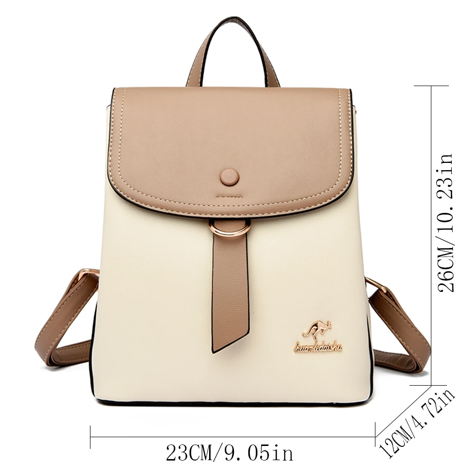 2024 High Quality Fashion Prin – Leather Backpack Vintage Bewertung und Preis