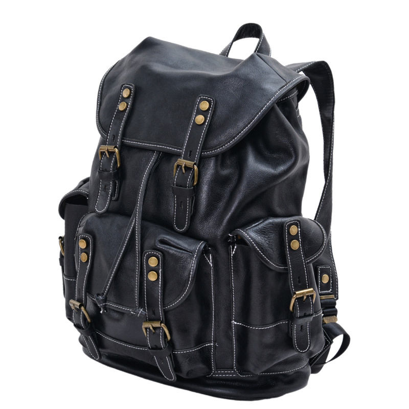 European and American vintage  – Leather Backpack Vintage Bewertung und Preis