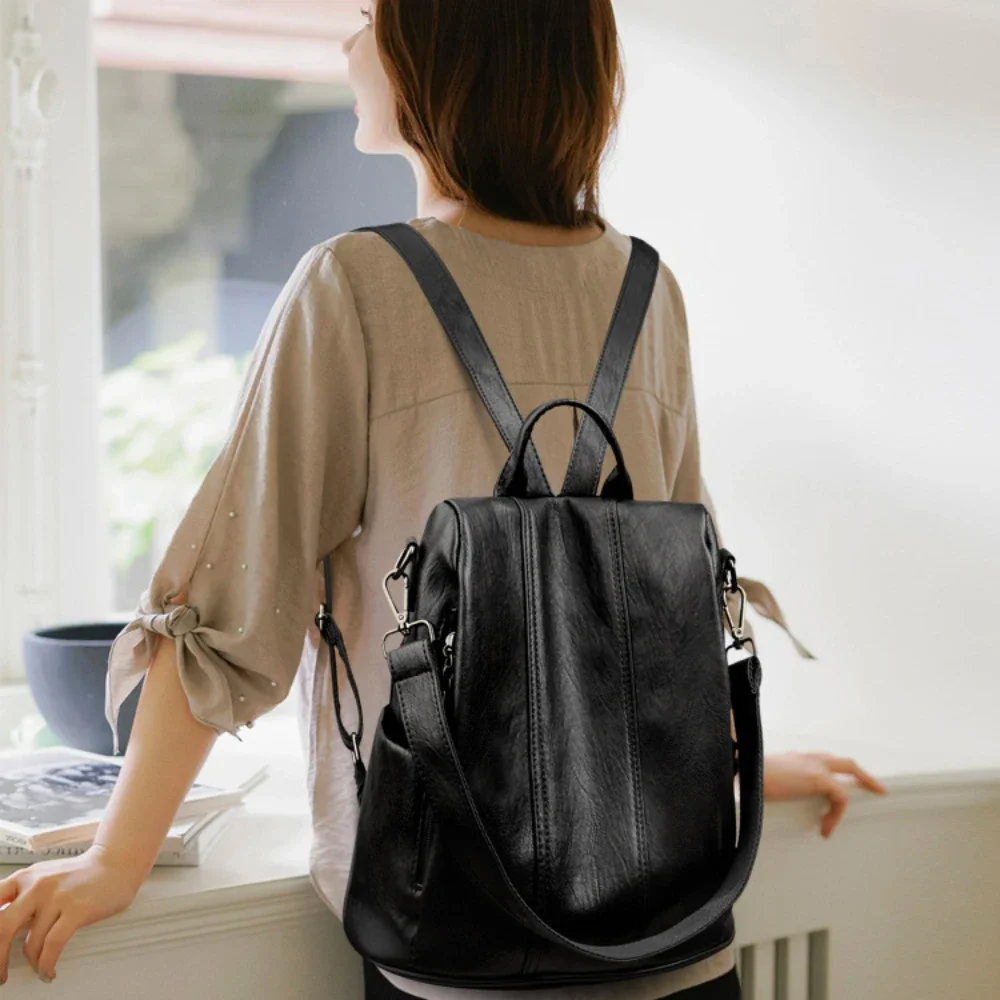 NEW Anti-theft Laptop Backpack – Leather Backpack Vintage Bewertung und Preis