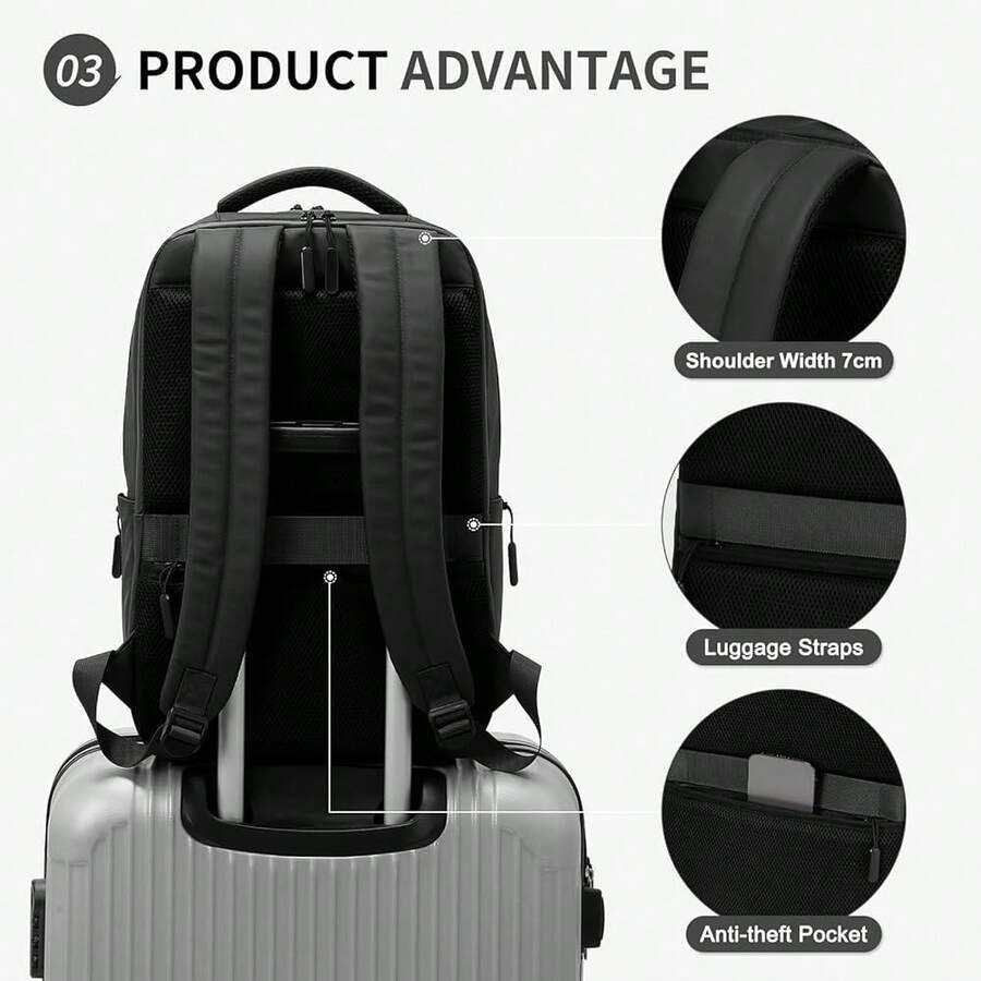 Waterproof Anti-Theft Laptop B – Laptop Backpack 15.6 Bewertung und Preis